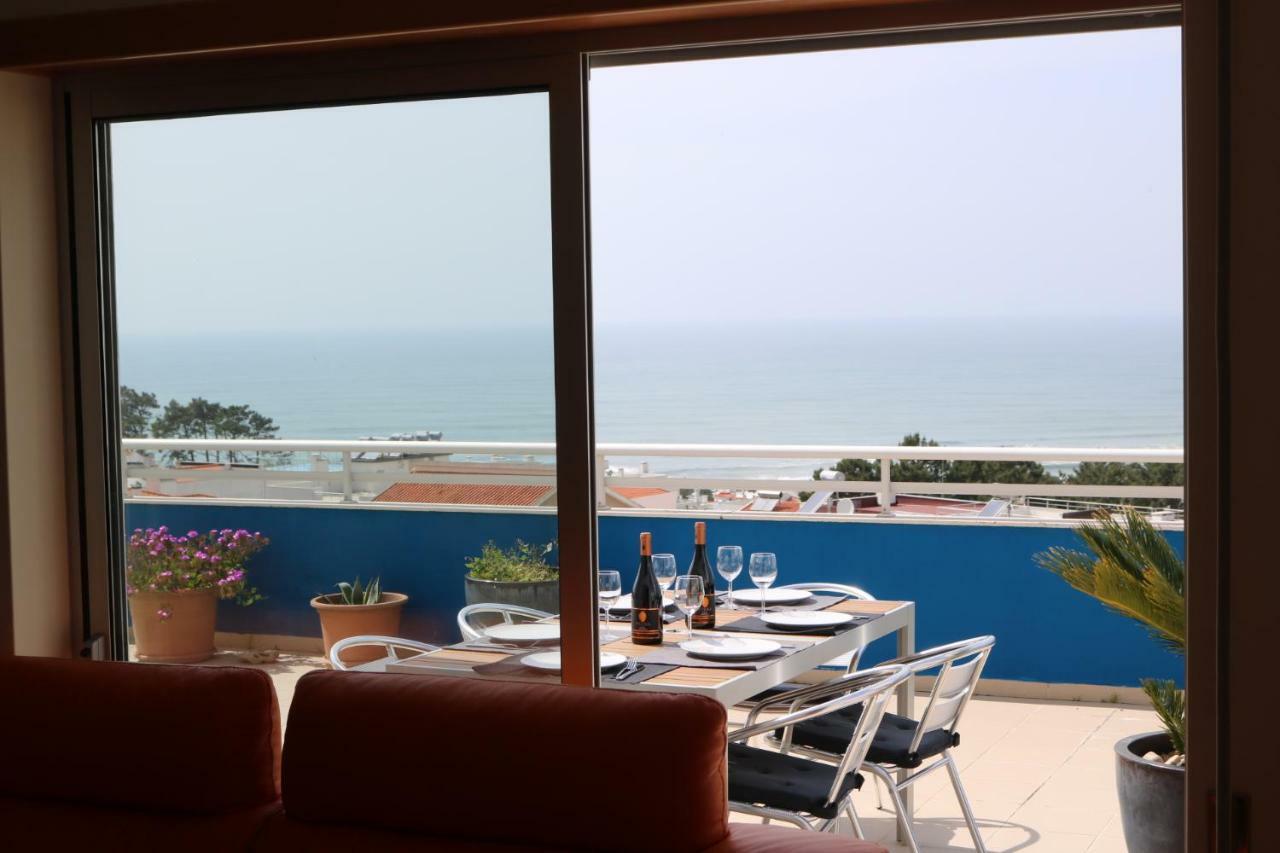 Sitio Penthouse - Big Terrace With Sea View & Bbq Villa Nazaré Exterior photo